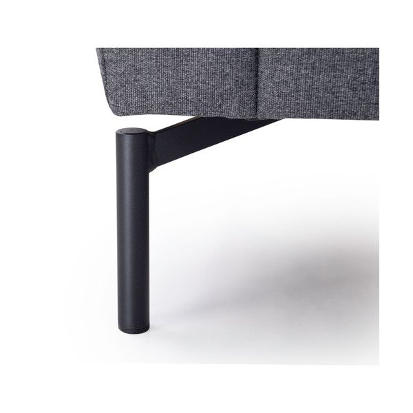 Tamsiai pilka trivietė sofa Scandic Vesta-image-2