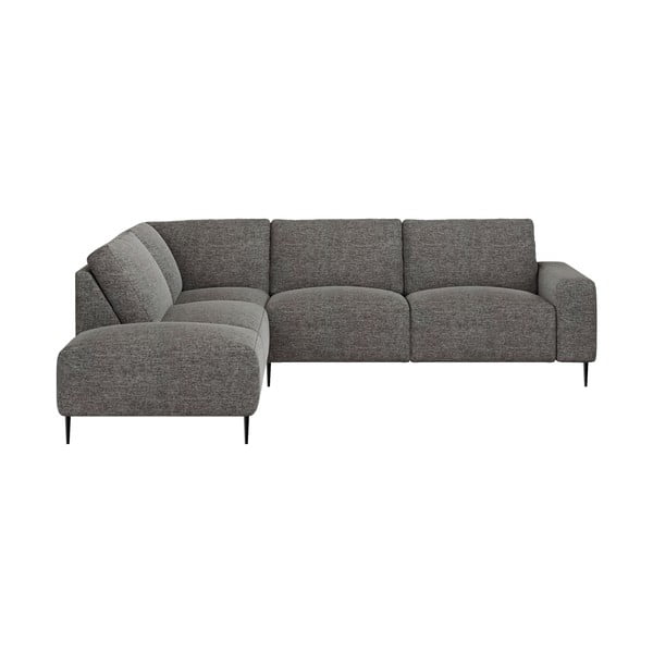 Pilka kampinė sofa Ghado Tendo, kairysis kampas-image-2
