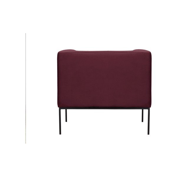 Tamsiai raudonos spalvos fotelis Windsor & Co Sofas Neptune-image-3
