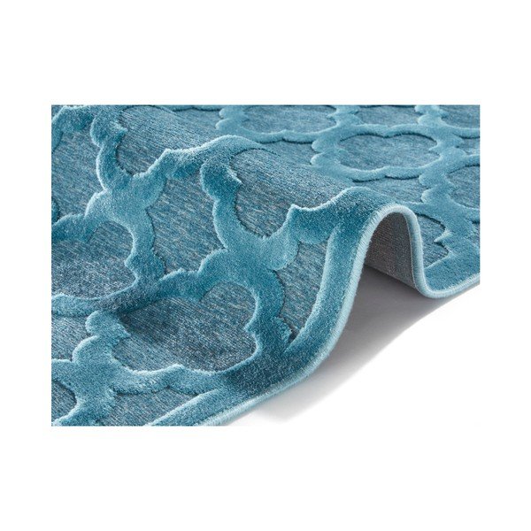 Mėlynas viskozės kilimas Mint Rugs Bryon, 80 x 125 cm-image-2