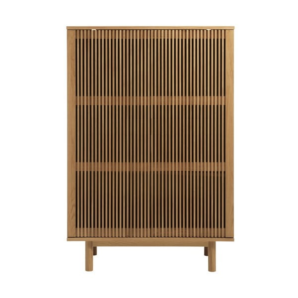 Spintelė natūralios spalvos iš ąžuolo 95x140 cm Tiber – Unique Furniture