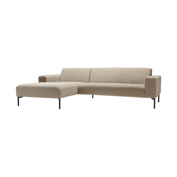 Smėlio spalvos kampinė sofa Paul - Sits