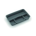 Iš plastiko daiktadėžės pertvara pilkos spalvos 54,5x36x8,5 cm K Latch Box – KIS