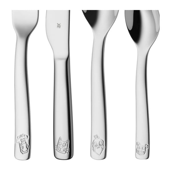 4 dalių vaikiškų nerūdijančio plieno stalo įrankių rinkinys WMF Cromargan® Farm-image-3