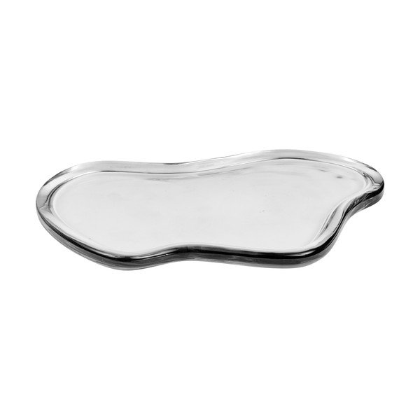 Iš stiklo dekoratyvinis padėklas 21x30 cm – House Nordic