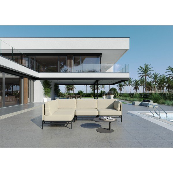 Sodo modulinė sofa smėlio spalvos 234 cm Dandy – Sit Sit-image-1
