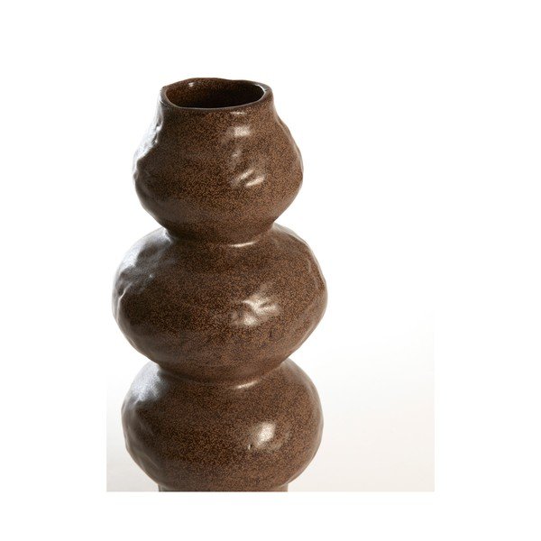Rudos spalvos iš keramikos vaza (aukštis 33,5 cm) Rogano – Light & Living-image-2