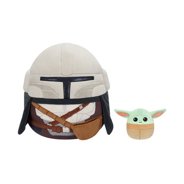 Pliušinis žaislas Mandalorian & Grogu – SQUISHMALLOWS