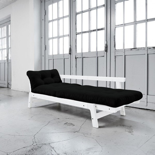Sofa lova "Karup Step" balta/juoda-image-3