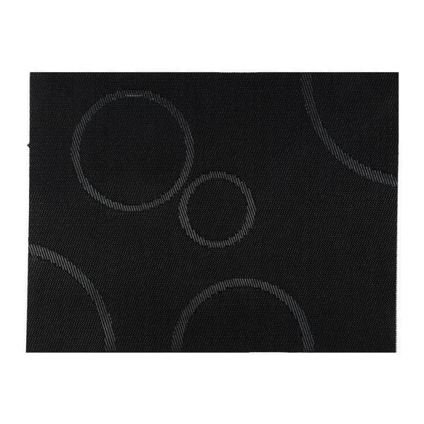 Padėkliukas Juodas apskritimas, 40x30 cm