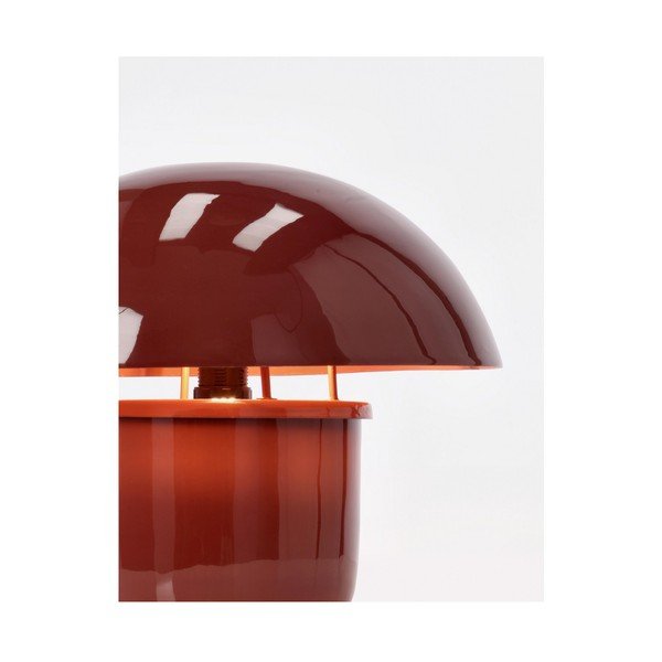 Bordo spalvos iš metalo stalinis šviestuvas (aukštis 27 cm) su metaliniu gaubtu Koppel – Bizzotto-image-2