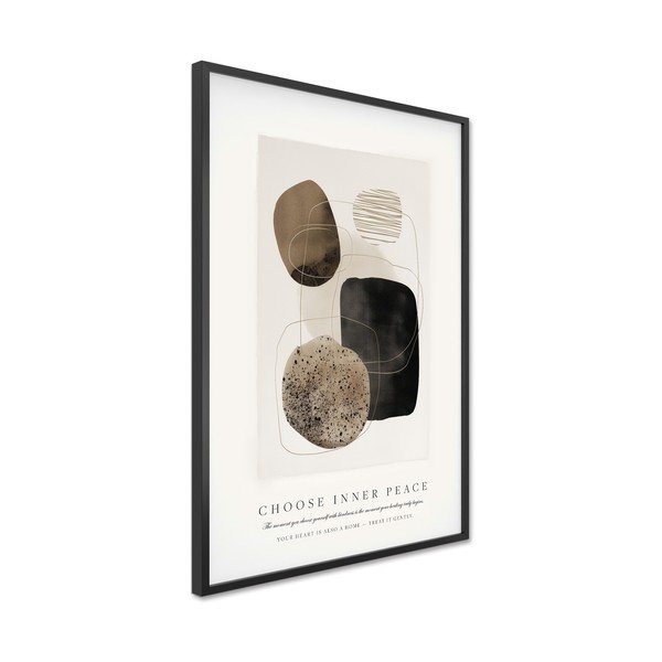 Spausdintas paveikslas su rėmeliu 60x90 cm Inner Peace – Styler-image-4