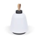 Iš plastiko stalinis šviestuvas baltos spalvos LED su pritemdymo funkcija (aukštis 24 cm) Udiya – Kave Home