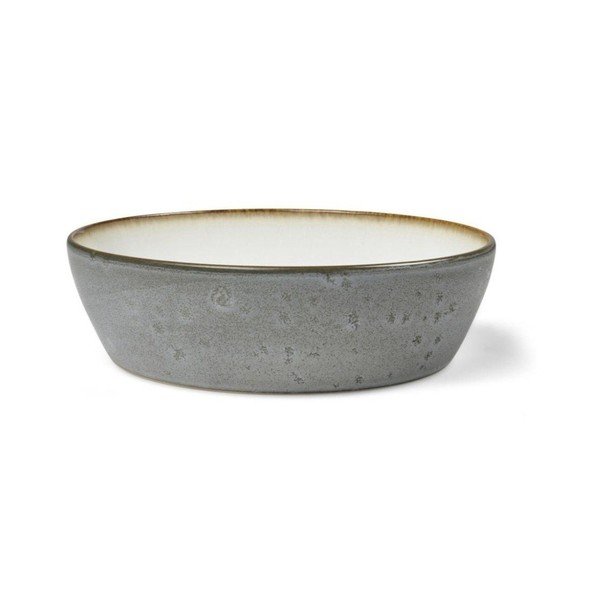 Baltos spalvos/žalios spalvos iš akmens masės mažas dubuo Gastro Grey/Cream – Bitz