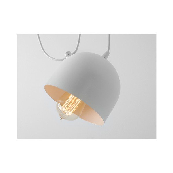 Baltas pakabinamas šviestuvas su 2 lemputėmis CustomForm Popo-image-1