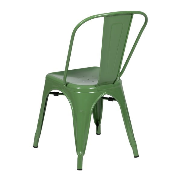 Iš metalo valgomojo kėdės žalios spalvos 2 vnt. – Ixia-image-3