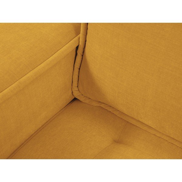 Sofa geltonos spalvos 292 cm Mike – Micadoni Home-image-1