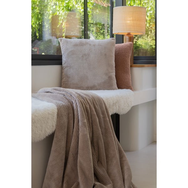 Iš mikropliušo dekoratyvinė pagalvėlė 45x45 cm Pippa – Tiseco Home Studio-image-1