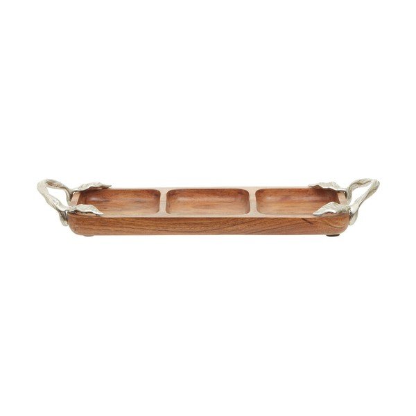 Iš medienos padėklas 14x47 cm Vine – Premier Housewares-image-2