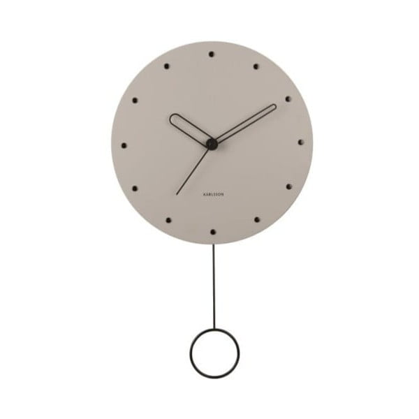 Laikrodis su švytuokle ø 30 cm  Studs Pendulum – Karlsson