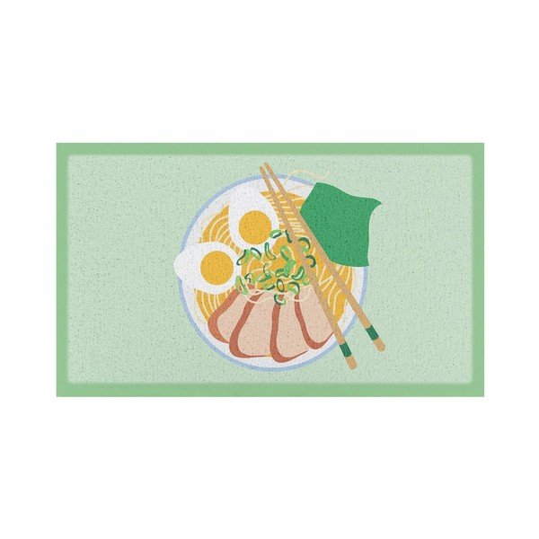 Iš perdirbto plastiko grindų kilimėlis 40x70 cm Ramen Bowl  – Artsy Doormats
