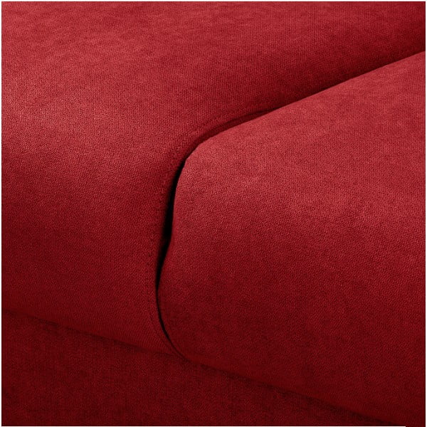 Raudona kampinė sofa (kairysis kampas) Beata - Ropez-image-1