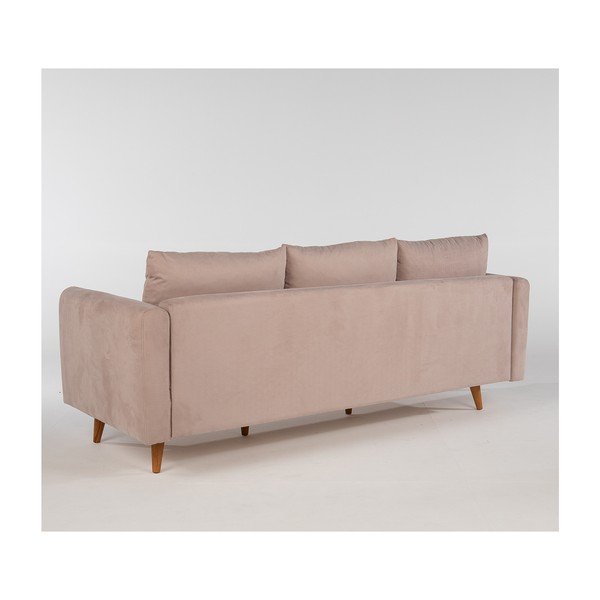 Sofa smėlio spalvos 215 cm Sofia – Balcab Home-image-3