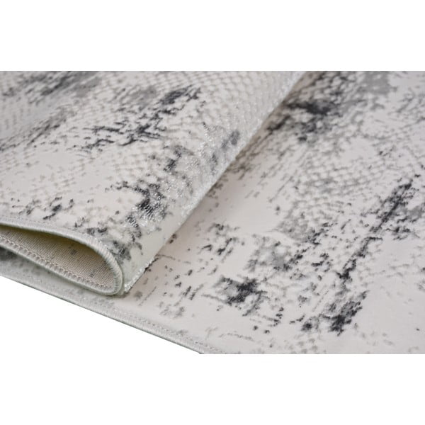 Skalbiamas kilimas pilkos spalvos/kreminės spalvos 80x150 cm Gri – Vitaus-image-2