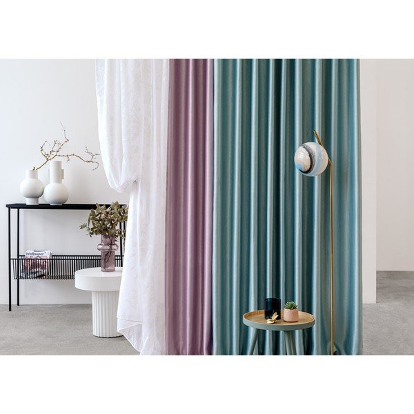 Užuolaida violetinės spalvos su kabliuku 140x260 cm Canyon – Mendola Fabrics-image-2