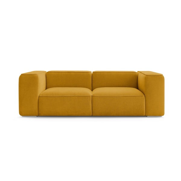 Sofa ochros spalvos 255 cm Zephyr – Bobochic Paris