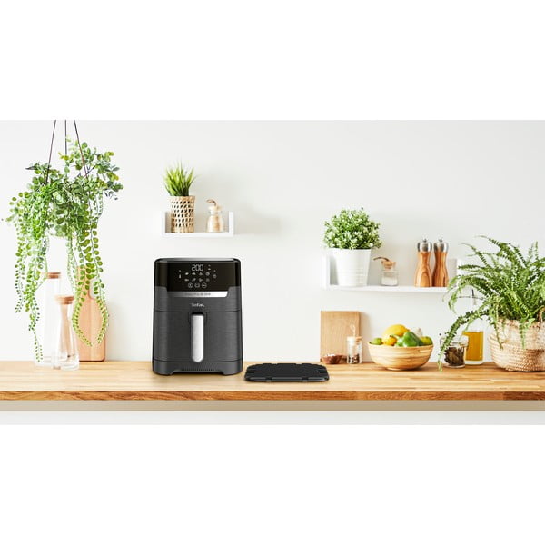 Gruzdintuvė juodos spalvos Easy Fry & Grill – Tefal-image-1