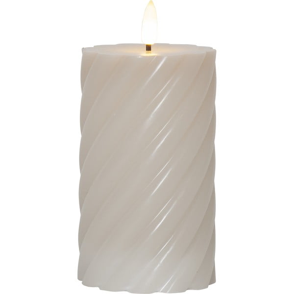 LED žvakė (aukštis 15 cm) Flamme Swirl – Star Trading