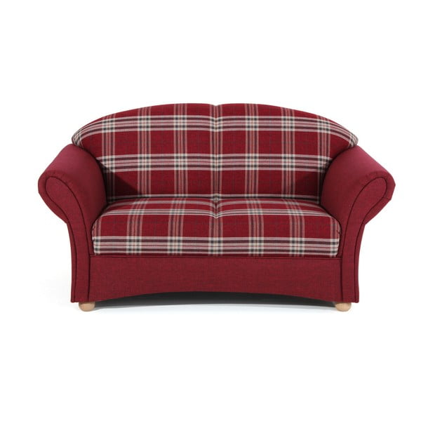 Raudona pledinė sofa "Max Winzer Corona", 151 cm