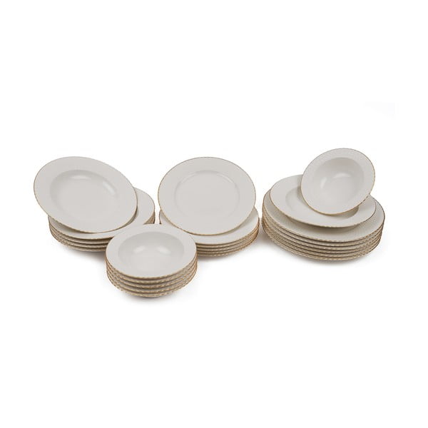 24 dalių porcelianinių indų rinkinys Kutahya Galla-image-2