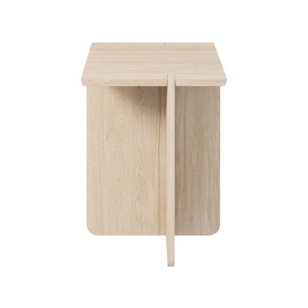 Iš ąžuolo masyvo šoninis stalas 35x35 cm Engawa – Blomus