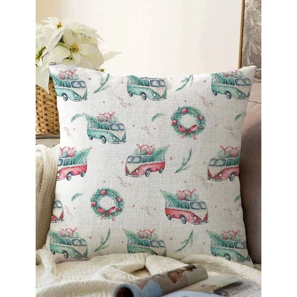 Dekoratyvinis pagalvės užvalkalas su Kalėdų motyvu 43x43 cm – Mila Home