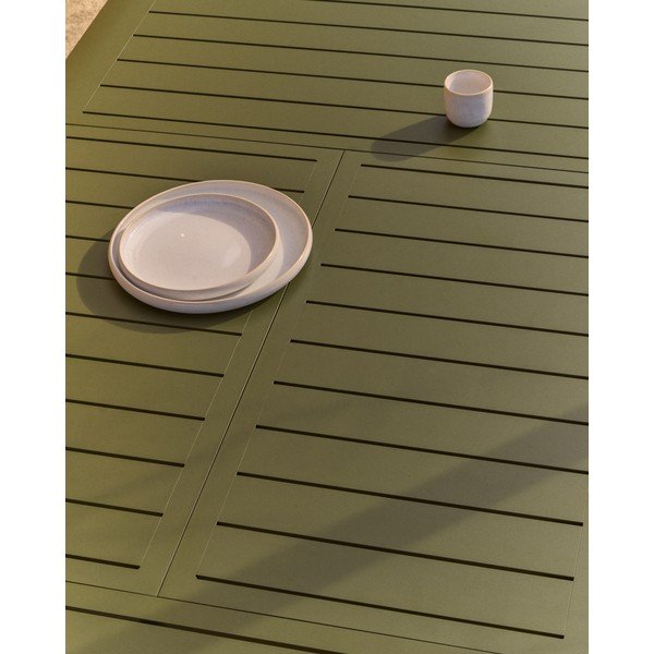 Iš metalo sodo valgomojo stalas 100x205 cm Brela – Kave Home-image-3