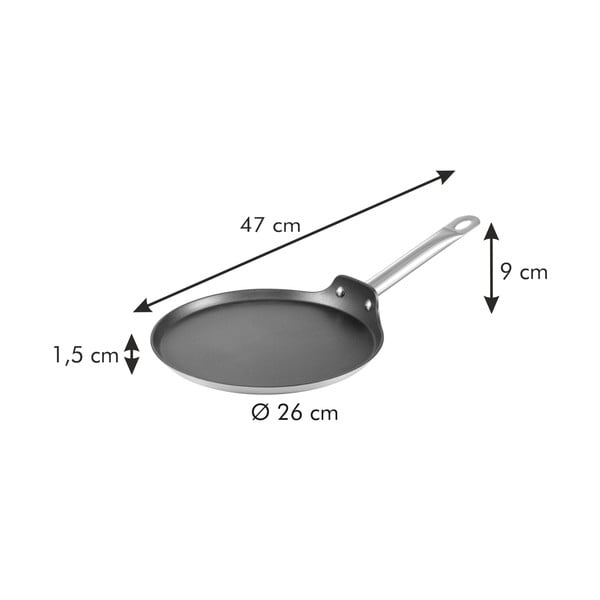 Blynų keptuvė ø 26 cm GrandChef - Tescoma-image-3