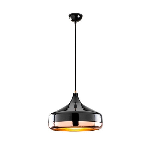Juodos ir vario spalvos pakabinamas šviestuvas Opviq lights Yildo, ø 36 cm-image-2
