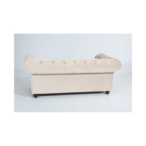 "Max Winzer Orleans Velvet" kreminė sofa, 196 cm-image-2