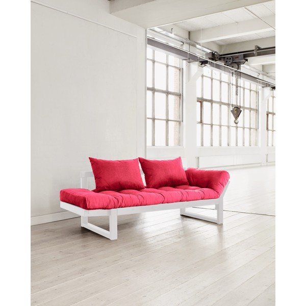 Sofa "Karup Edge" balta/rožinė-image-2