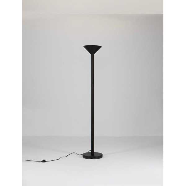 Matinės juodos spalvos iš metalo pastatomas šviestuvas (aukštis 165 cm) Tazu – Nova Luce-image-3