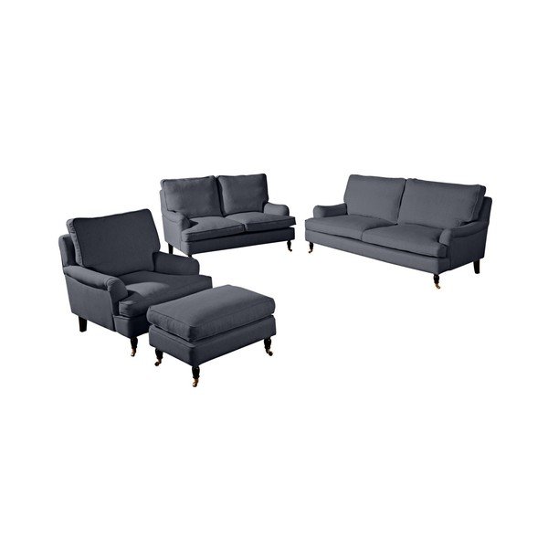 Antracito pilkos spalvos fotelis "Max Winzer Passion-image-1