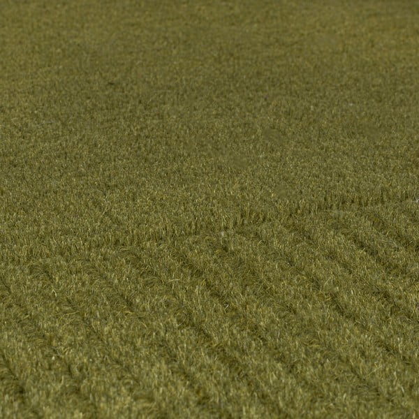 Kilimas iš vilnos žalios spalvos 160x230 cm – Flair Rugs-image-3