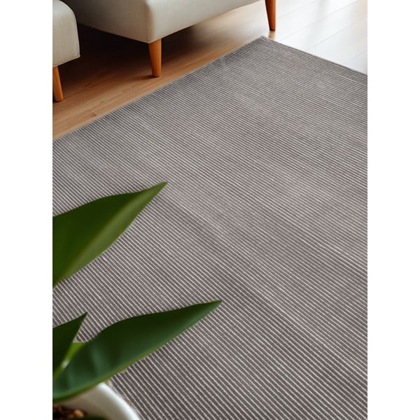 Kilimas antracito spalvos/kreminės spalvos 200x280 cm Perles Dolomite – Elle Decoration-image-3