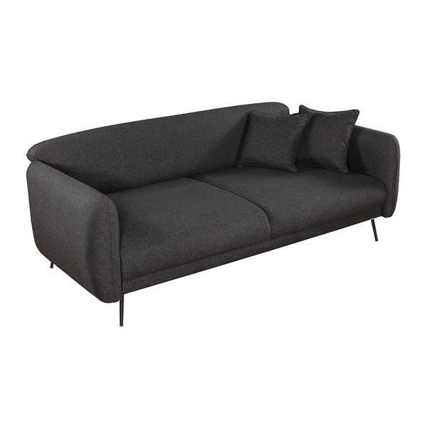 Tamsiai pilka išskleidžiama sofa Pandia Home Mallorca-image-2