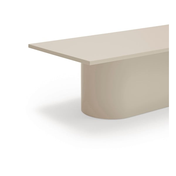 Kavos staliukas kreminės spalvos 50x111 cm Totem – Teulat-image-3