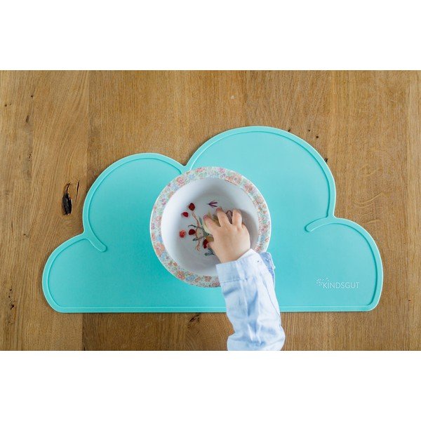 Turkio spalvos silikoninis padėkliukas Kindsgut Cloud, 49 x 27 cm-image-3