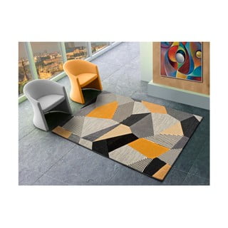 Oranžinis ir pilkas kilimas Universalus Gladys Sarro, 160 x 230 cm