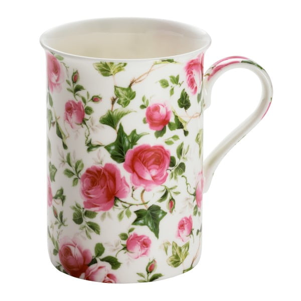 Kaulinio porceliano puodelis "Maxwell & Williams Royal Old England Spring Rose", 300 ml